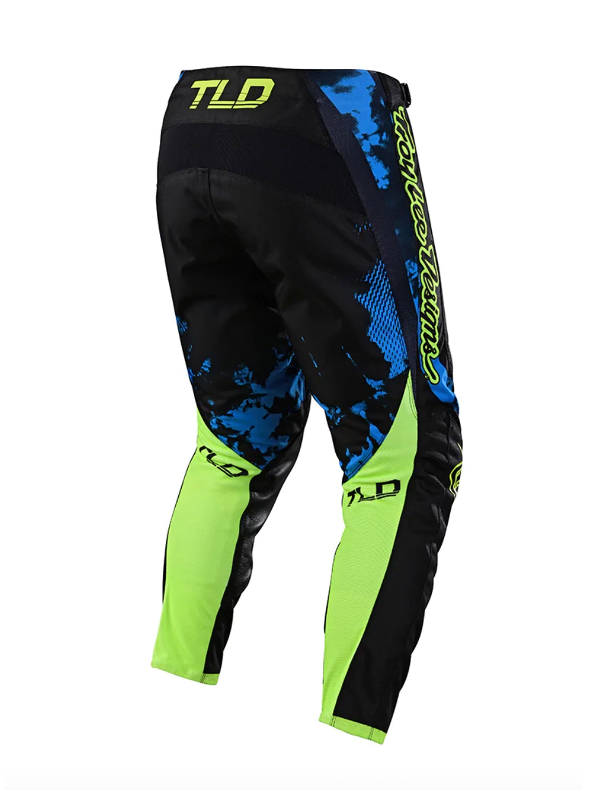 Troy Lee Designs Pantalones de Moto GP Astro Negro / Amarillo