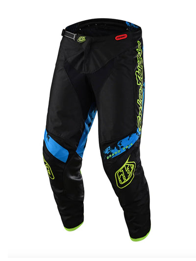 Troy Lee Designs Pantalones de Moto GP Astro Negro / Amarillo