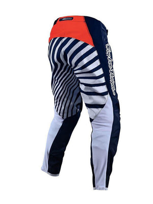 Troy Lee Designs Pantalones GP Drift Azul Marino / Naranjo