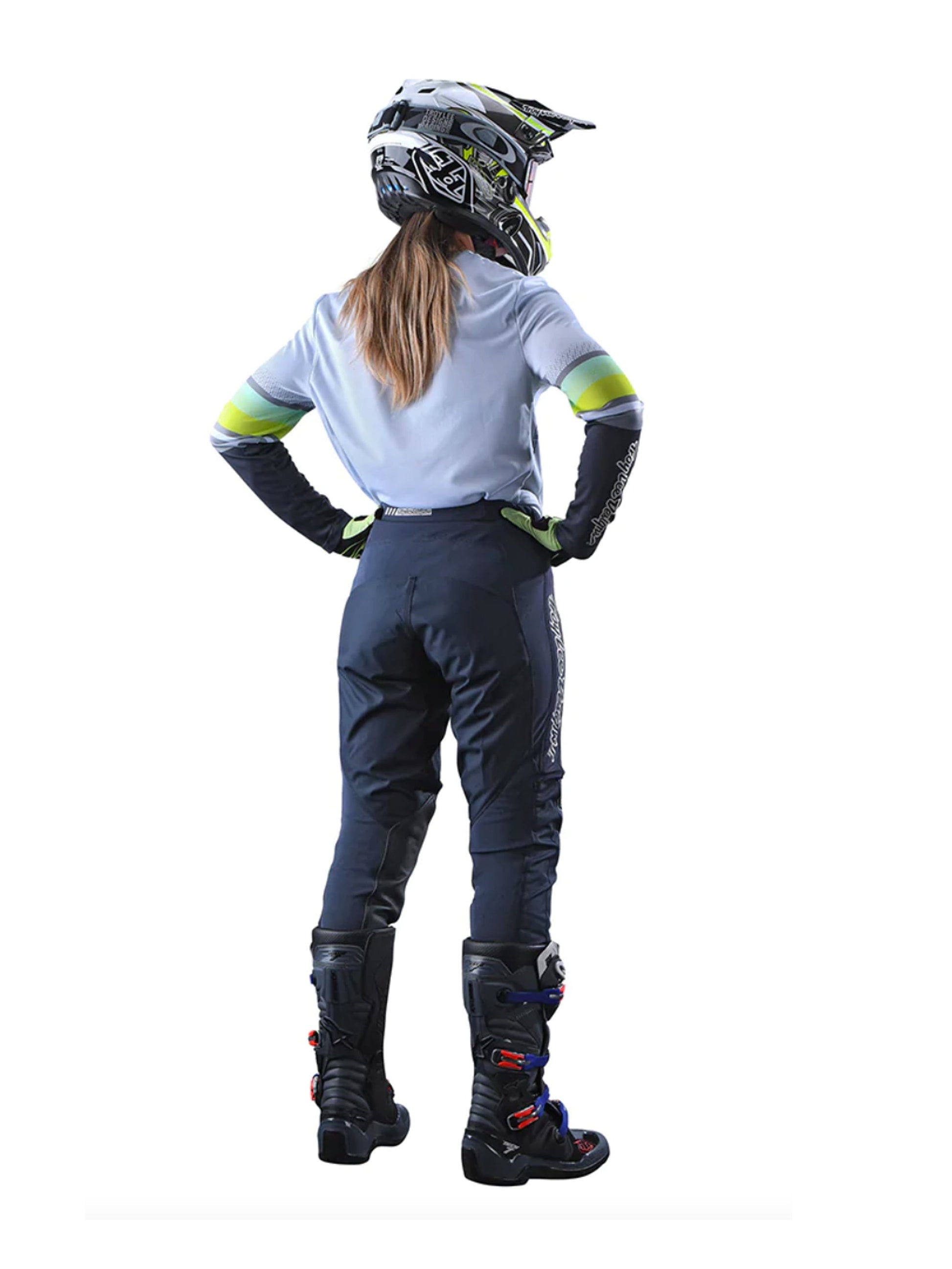 Troy Lee Designs Pantalones de Mujer GP Mono Gris