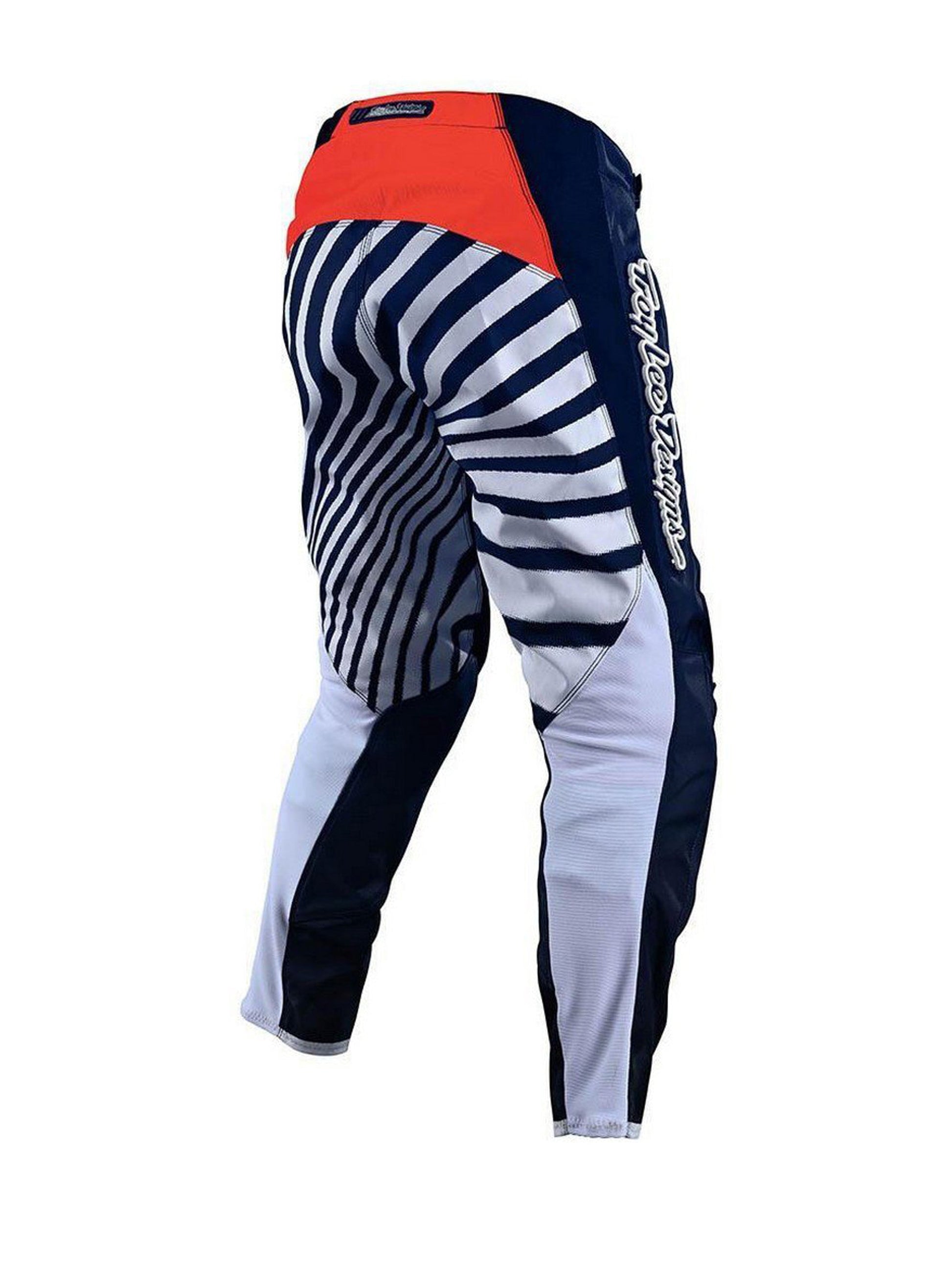 Troy Lee Designs Pantalones GP  Drift Azul Marino / Naranjo De Niños