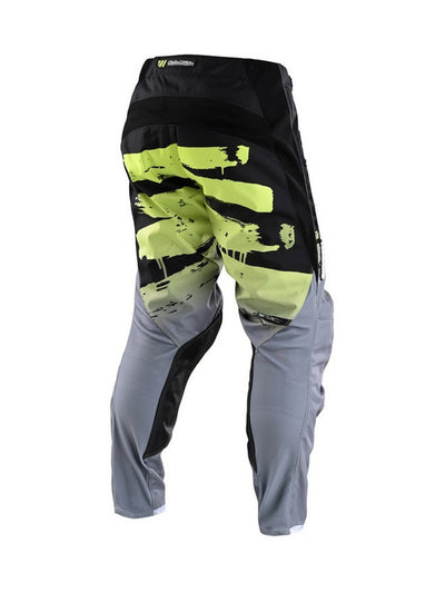 Troy Lee Designs Pantalones De Niño GP Brushed Negro Verde