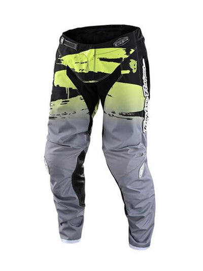Troy Lee Designs Pantalones De Niño GP Brushed Negro Verde