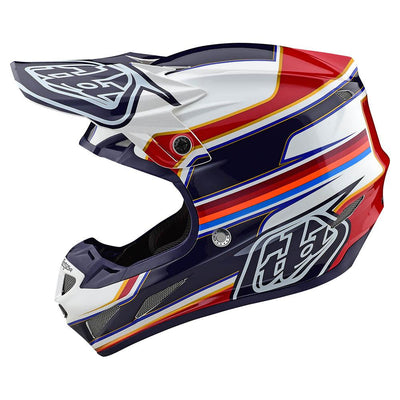 Casco Se4 Composite Speed White/Red MIPS Troy Lee Designs - Rideshop