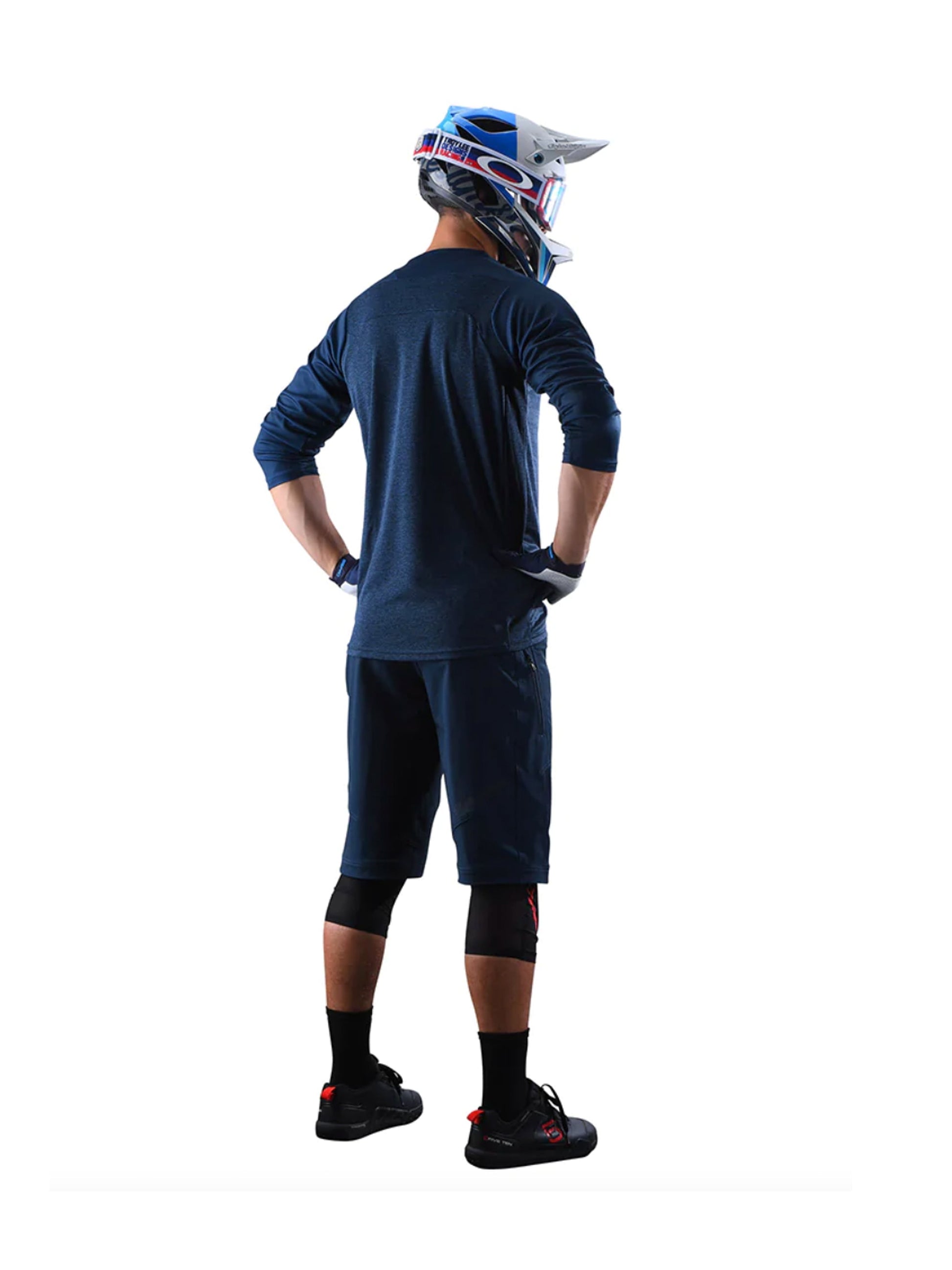 Troy Lee Designs Short Ruckus Stale Azul Con Calza