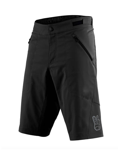 Troy Lee Designs Short de Bicicleta Skyline Shell Negro Sin Liner