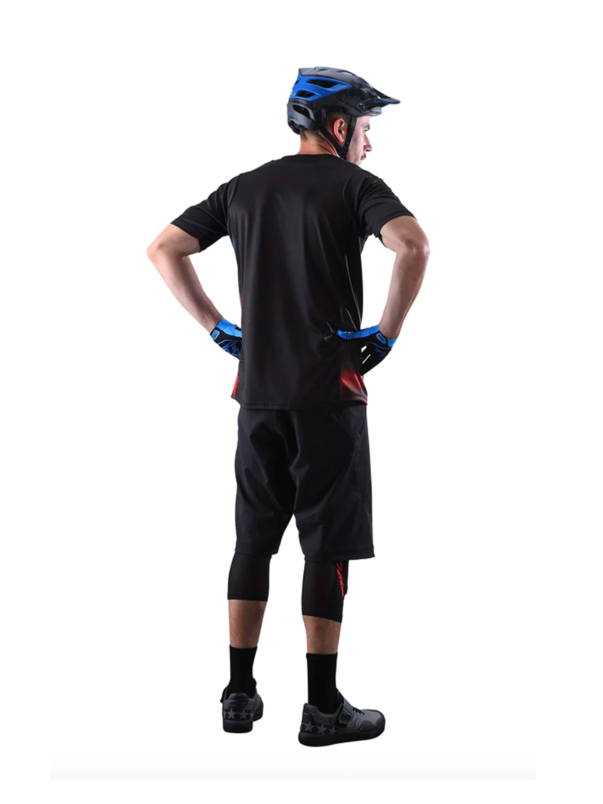 Troy Lee Designs Short de Bicicleta Skyline Shell Negro Sin Liner