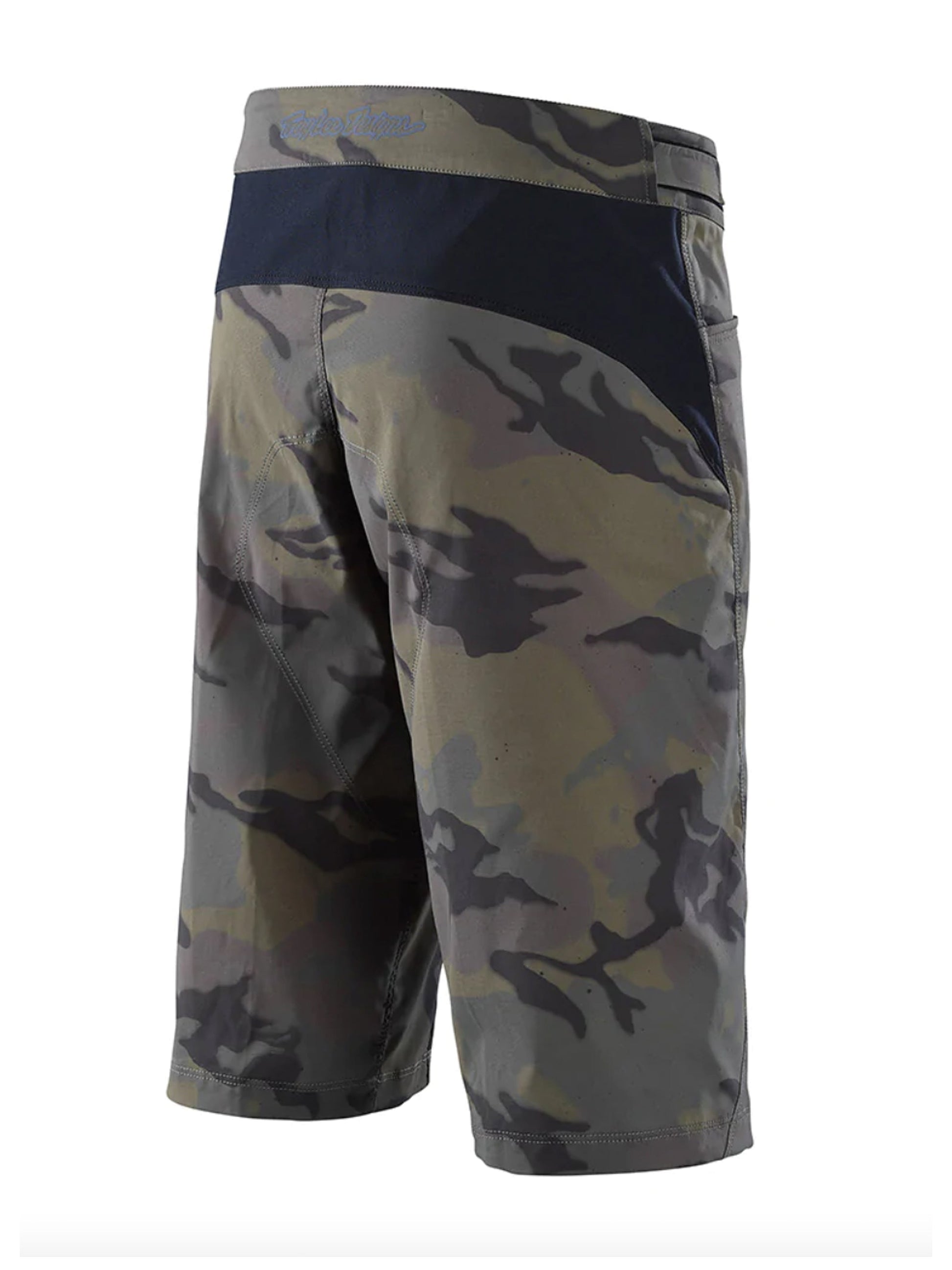 Short de bicicleta Troy Lee Designs Flowline shell con calza camo