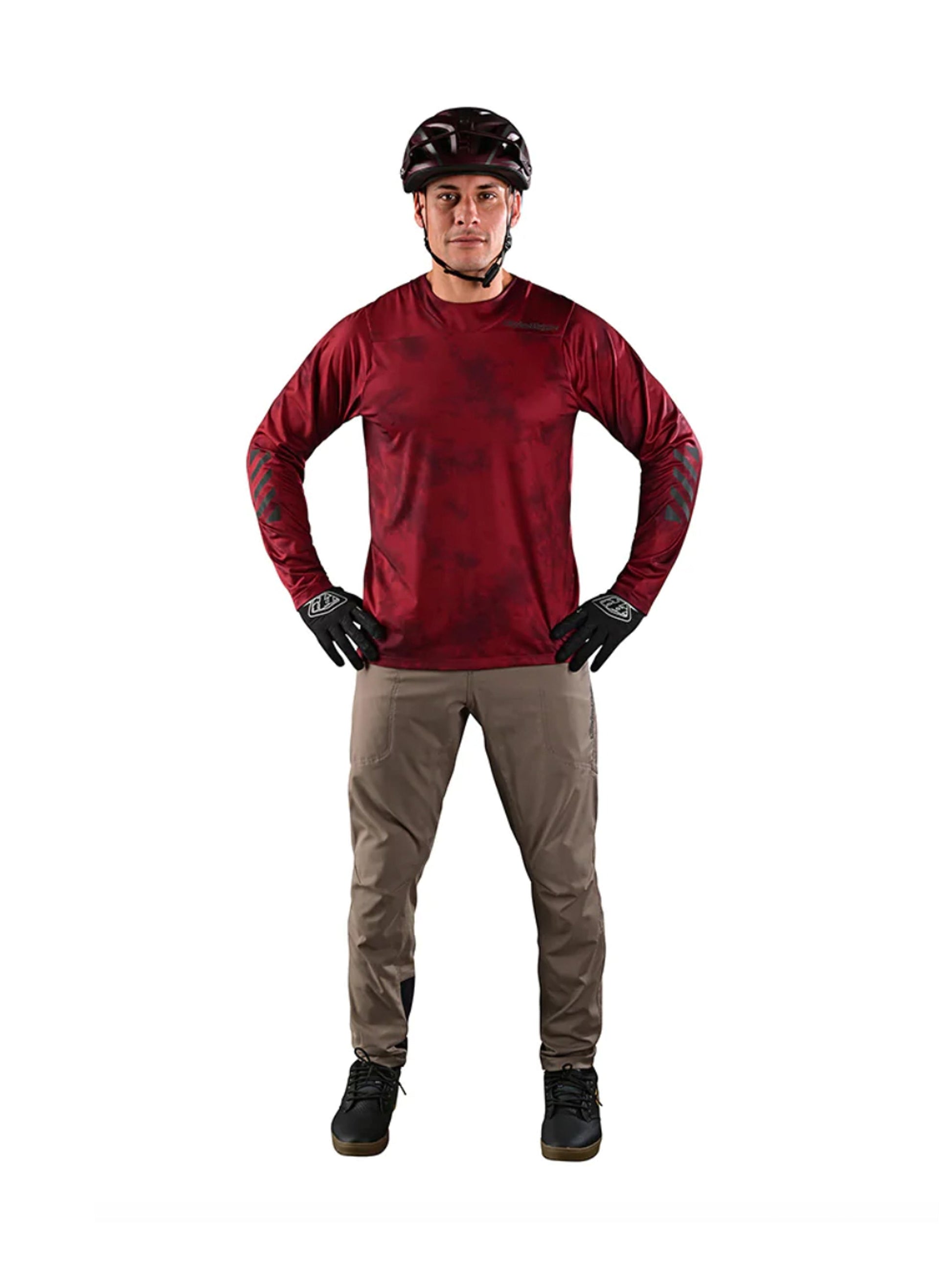 Troy Lee Designs Pantalones de Bicicleta Skyline Clay