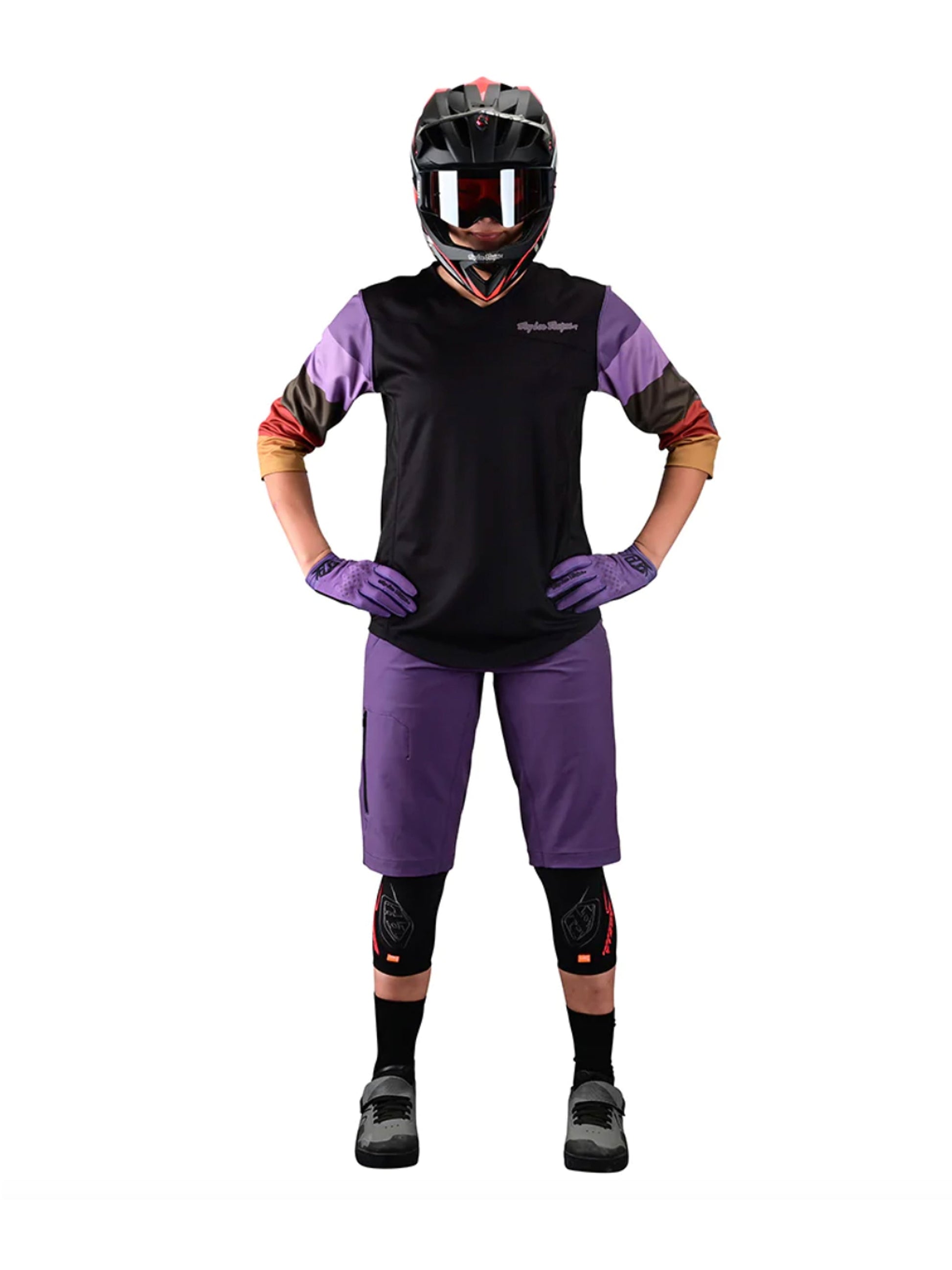 Troy Lee Designs Short Para Mujer Mischief Shell Morado