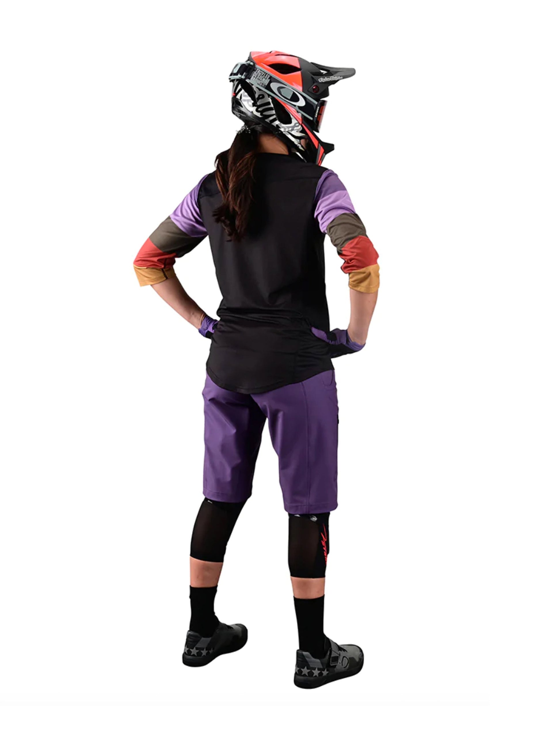 Troy Lee Designs Short Para Mujer Mischief Shell Morado