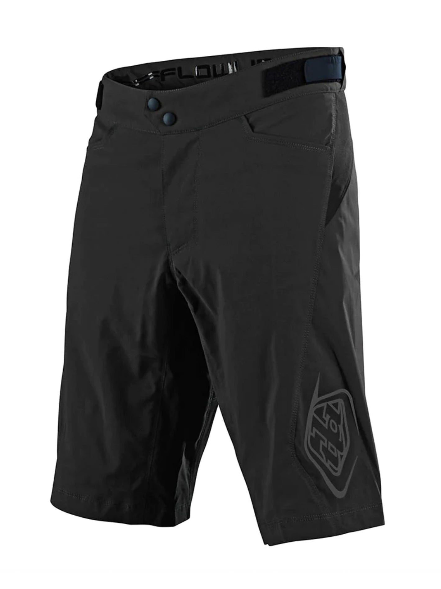 Troy Lee Designs Short De Bicicleta Para Niños Flowline Shell No Liner Negro