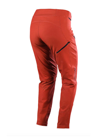Troy Lee Designs Pantalones De Bicicleta Lilium Para Mujer Rojo