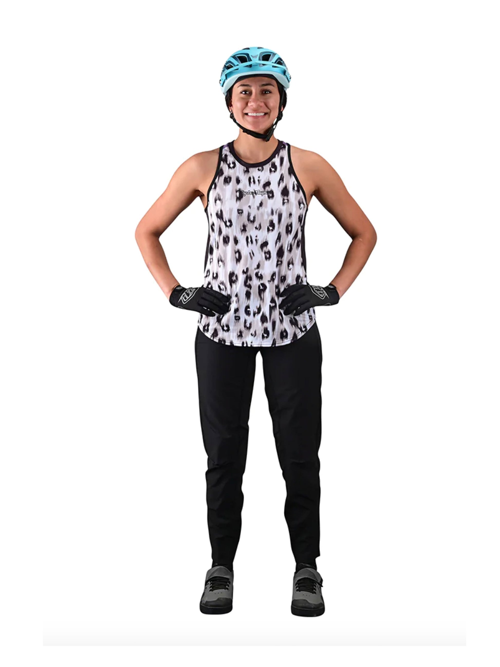 Troy Lee Designs Pantalones De Bicicleta Luxe Para Mujer Negro