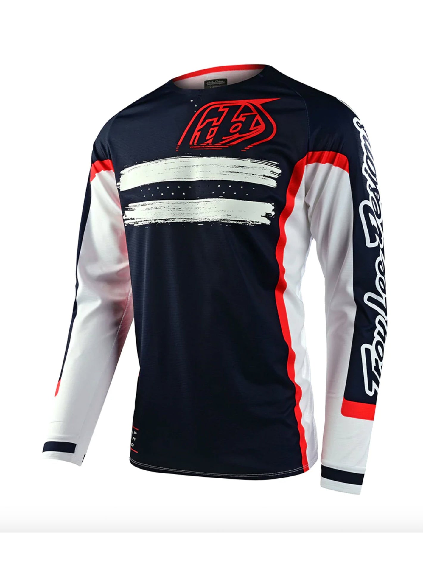 Troy Lee Designs Polera de Moto Se Pro Marker Azul / Rojo