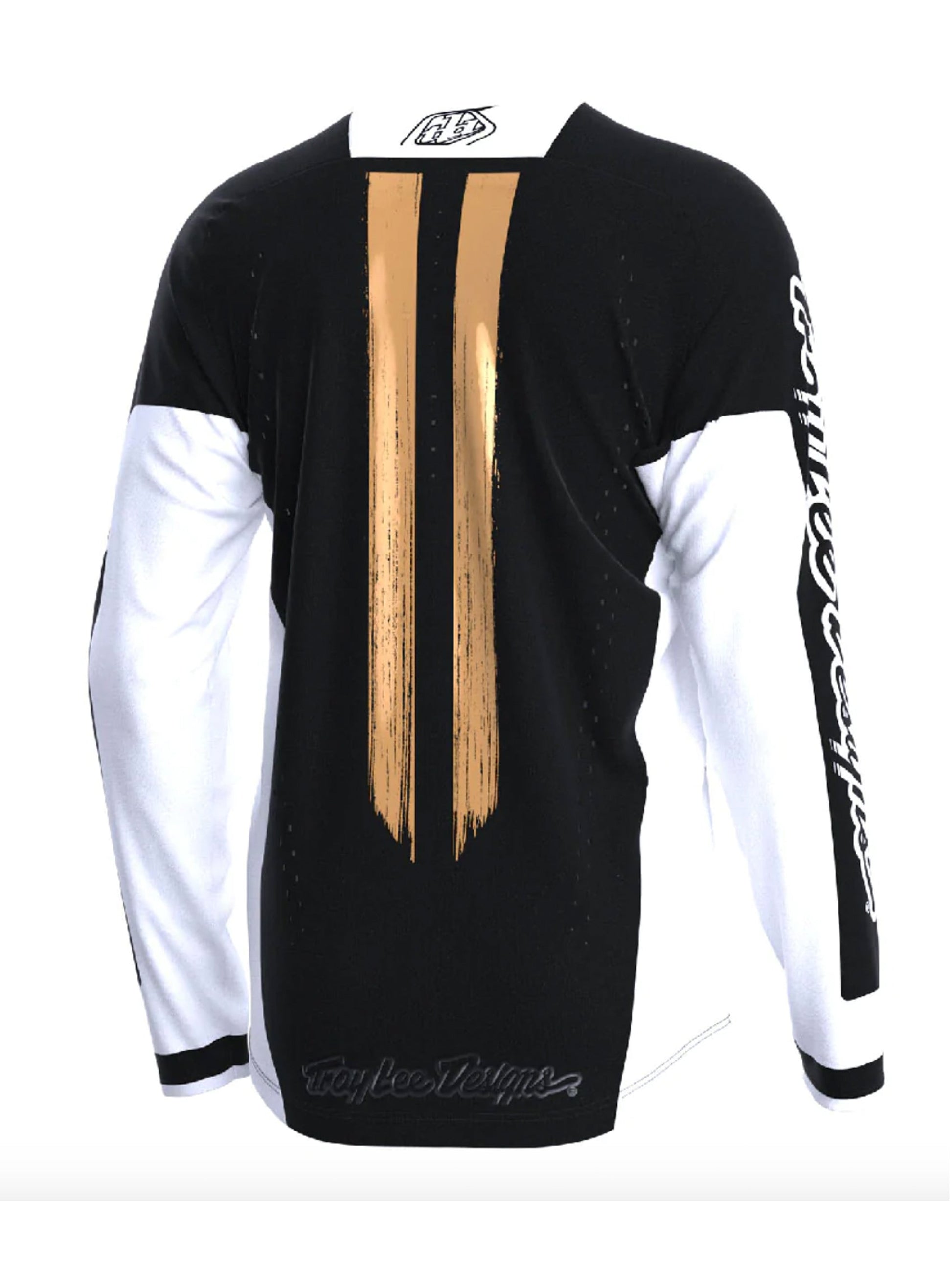 Troy Lee Designs Polera de Moto Se Pro Marker Negro / Dorado