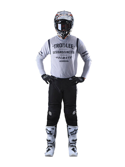 Polera Troy Lee Designs GP air roll out gris - procircuitcl