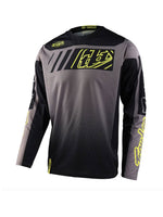 Troy Lee Designs Polera de Moto GP Astro Negro / Gris