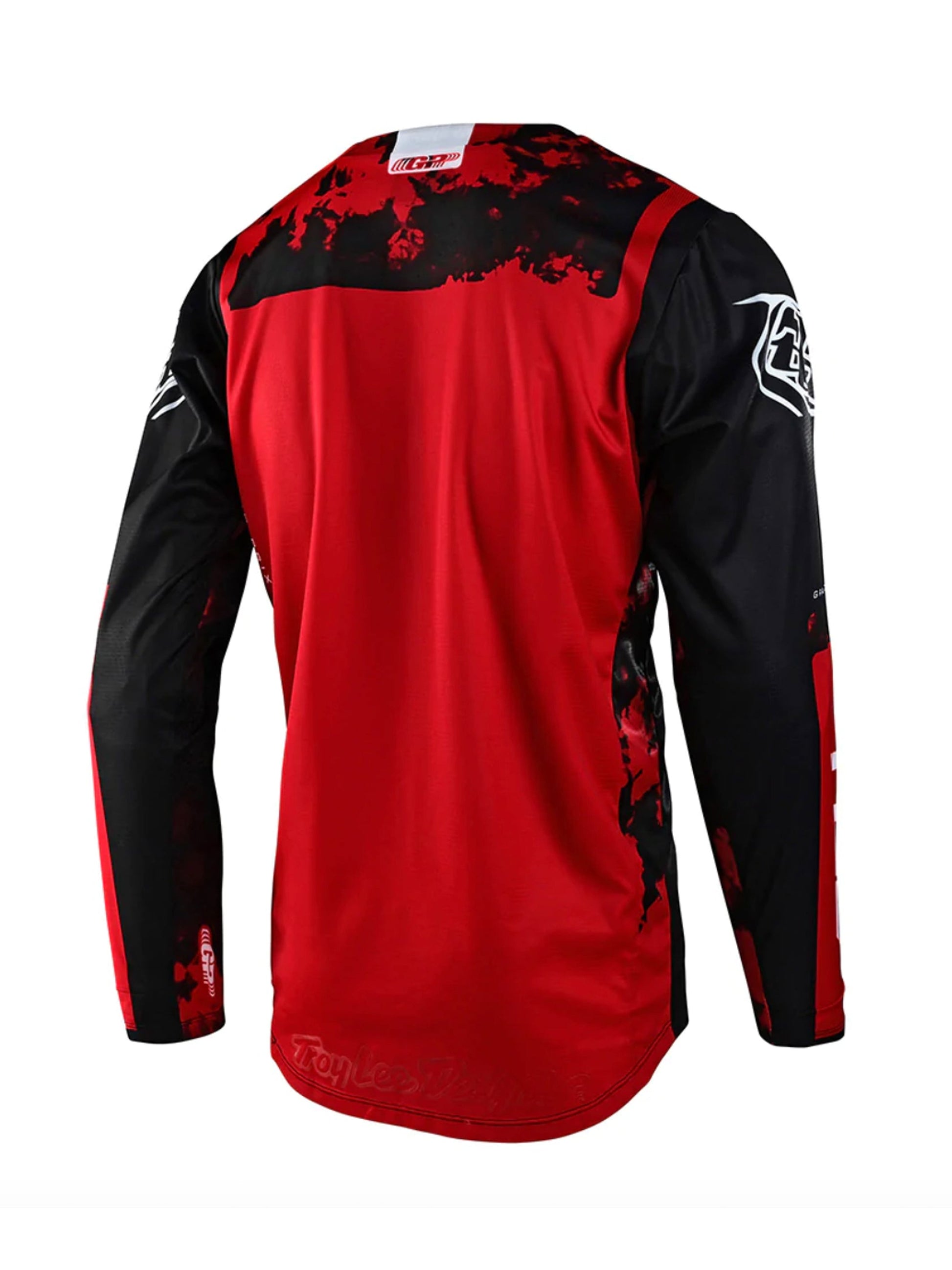 Troy Lee Designs Polera de Moto GP Astro Rojo / Negro