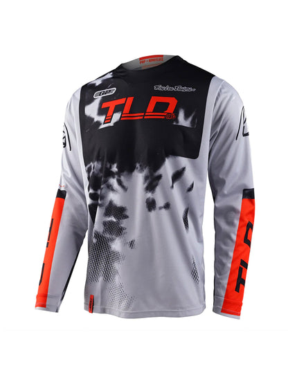 Troy Lee Designs Polera de Moto GP Astro Gris / Naranjo