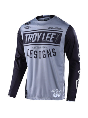 Polera Troy Lee Designs GP race 81 gris