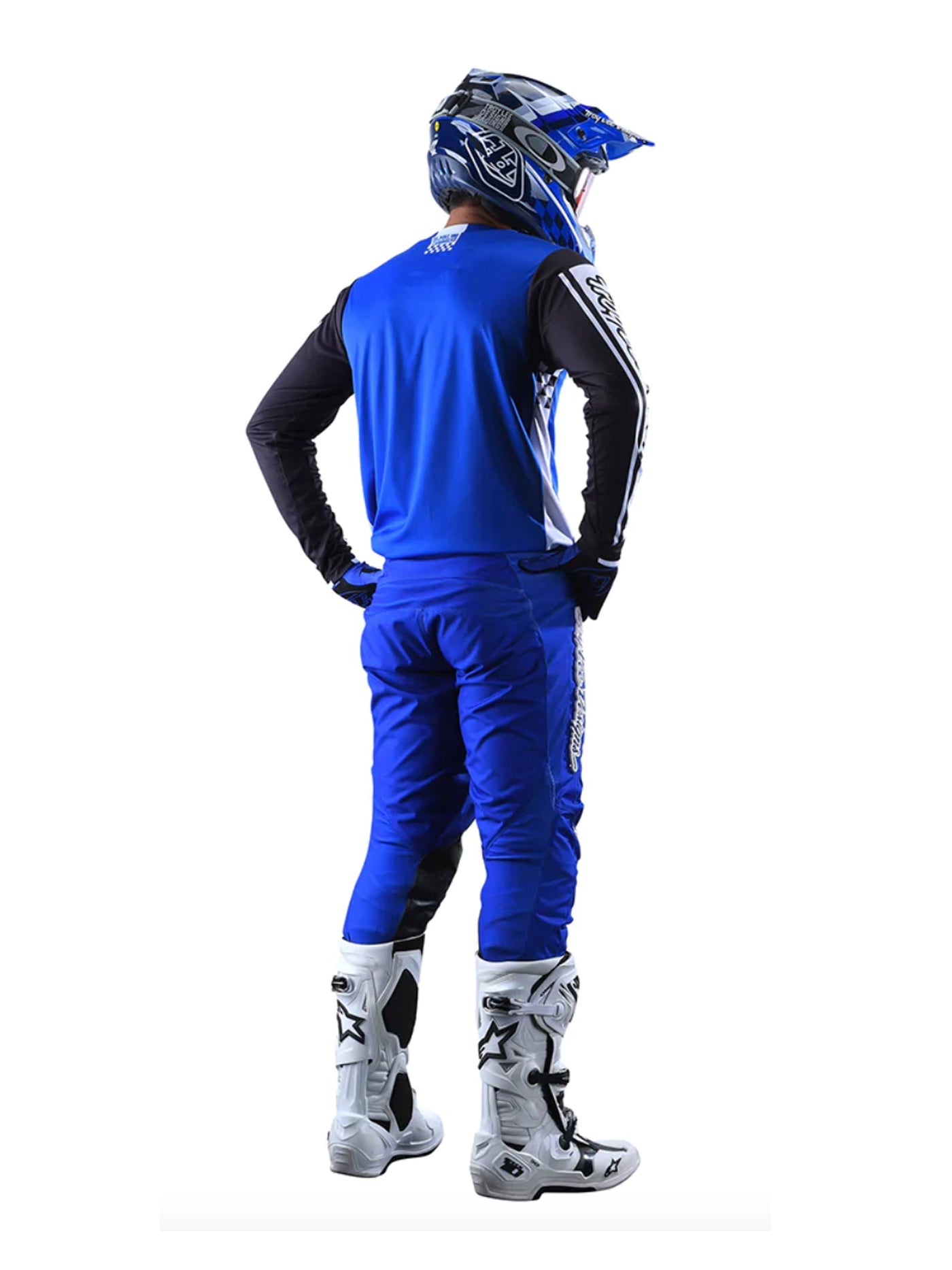 Polera Troy Lee Designs GP race 81 azul - procircuitcl