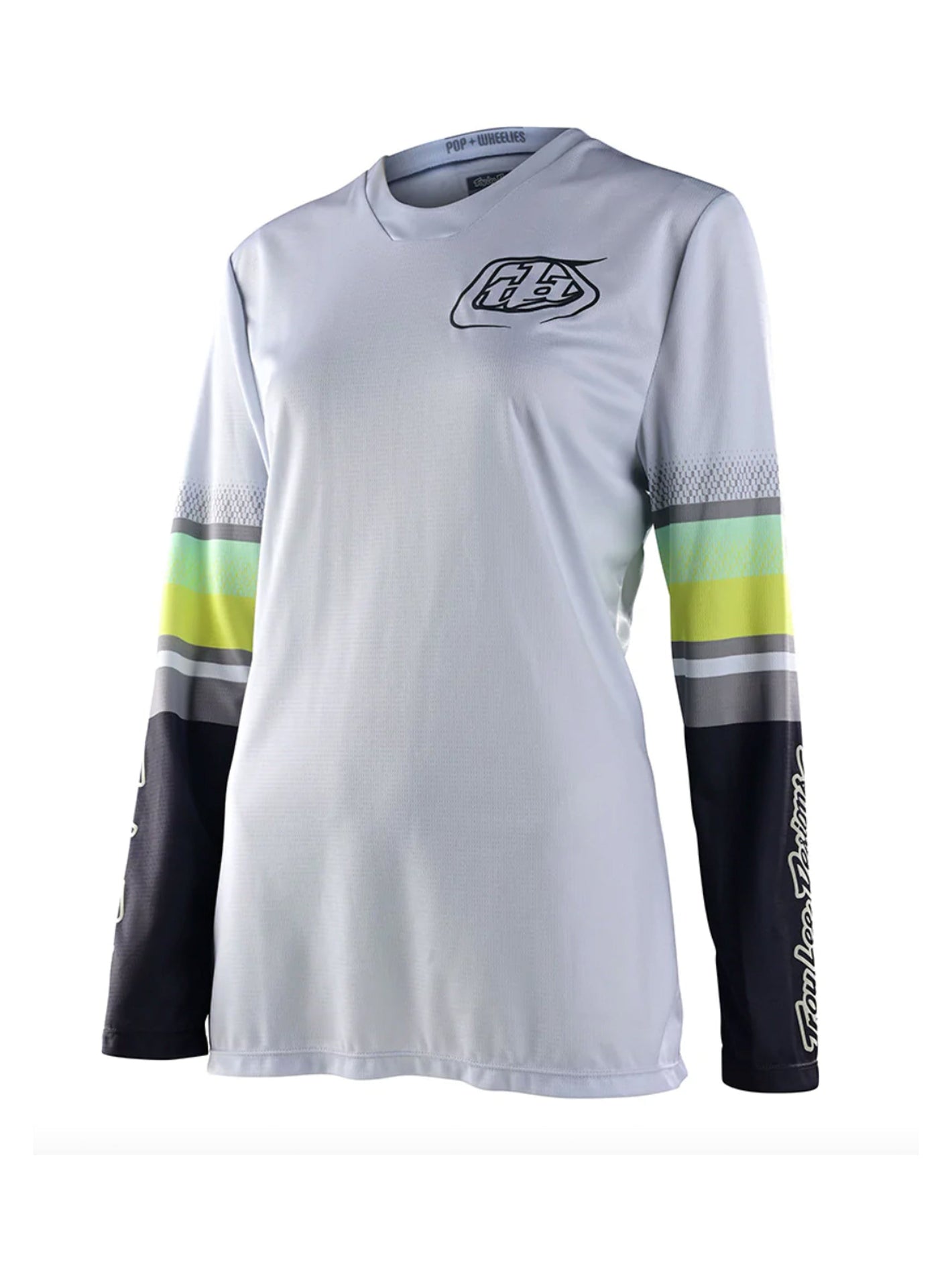 Troy Lee Designs Polera De Mujer GP Warped Blanca