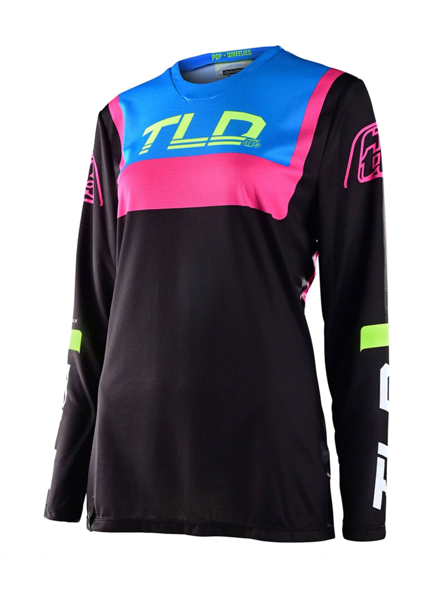 Troy Lee Designs Polera De Mujer GP Brazen Negra