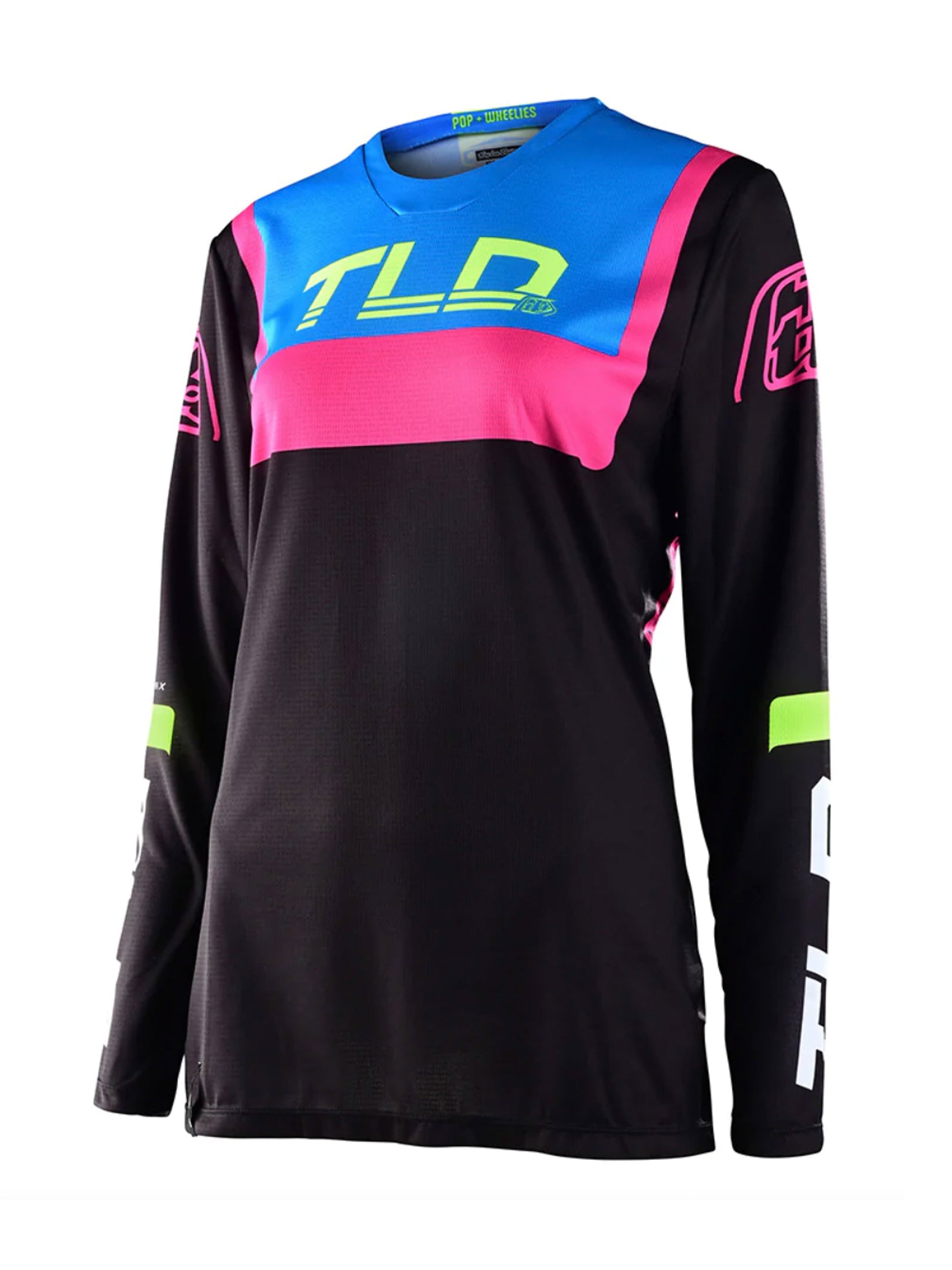 Troy Lee Designs Polera De Mujer GP Brazen Negra