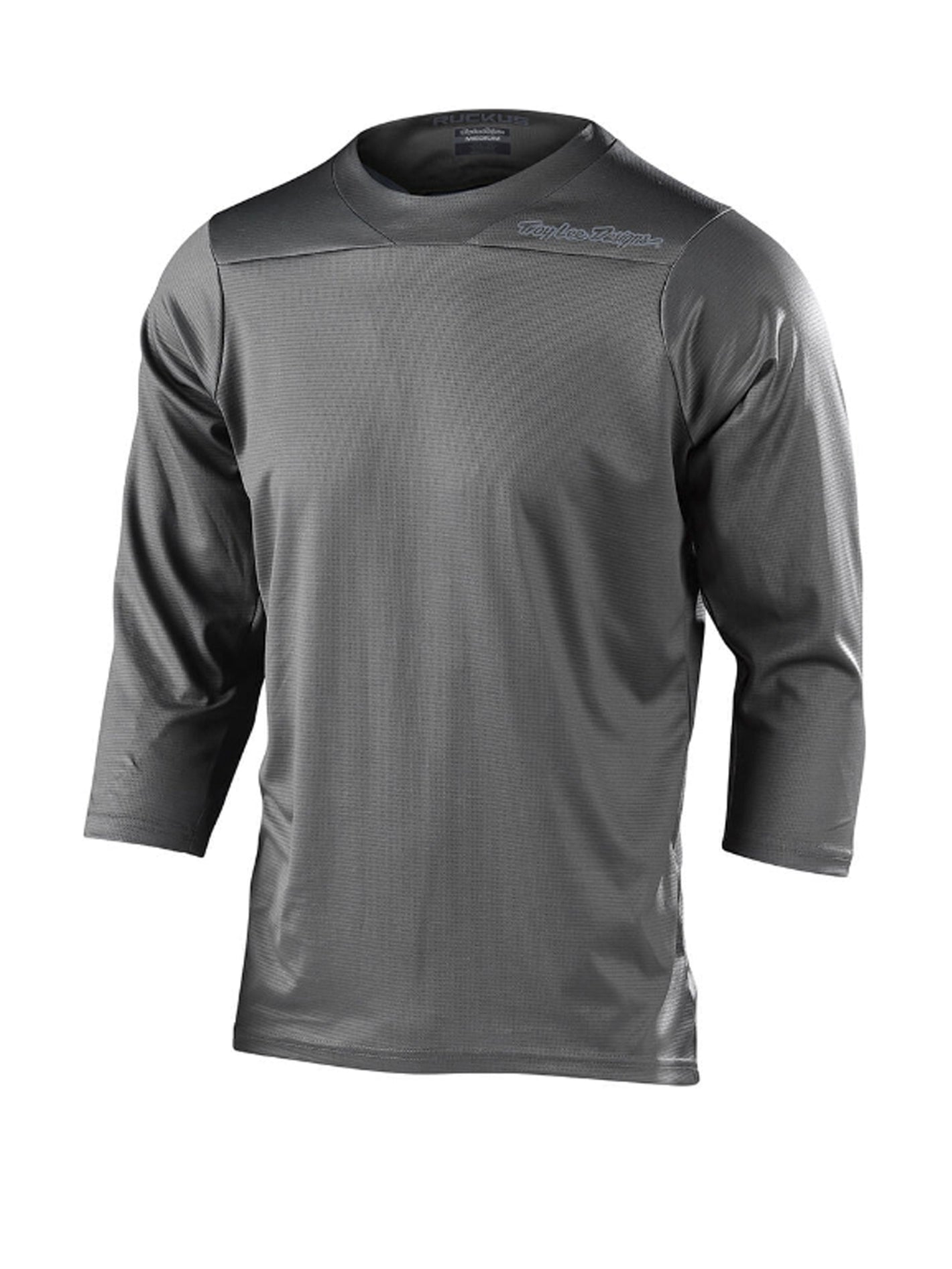 Polera de bicicleta Troy Lee Designs ruckus 3/4 solid gris