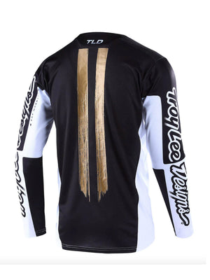 Troy Lee Designs polera de bicicleta sprint marker negra