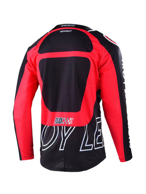 Troy Lee Designs polera de bicicleta sprint drop in sram negra