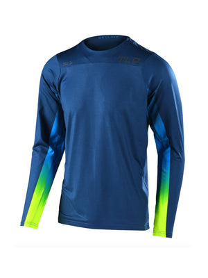 Troy Lee Designs Polera Skyline LS Jet Fuel Azul Marino