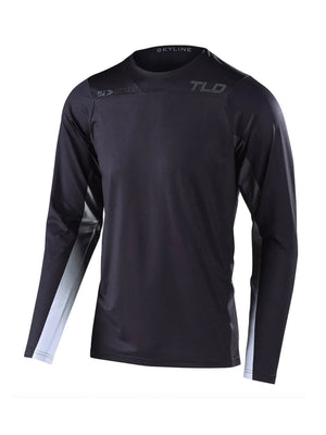 Troy Lee Designs Polera Skyline LS Jet Fuel Gris