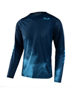 Troy Lee Designs Polera de Bicicleta Skyline Air Ls Fades Azul