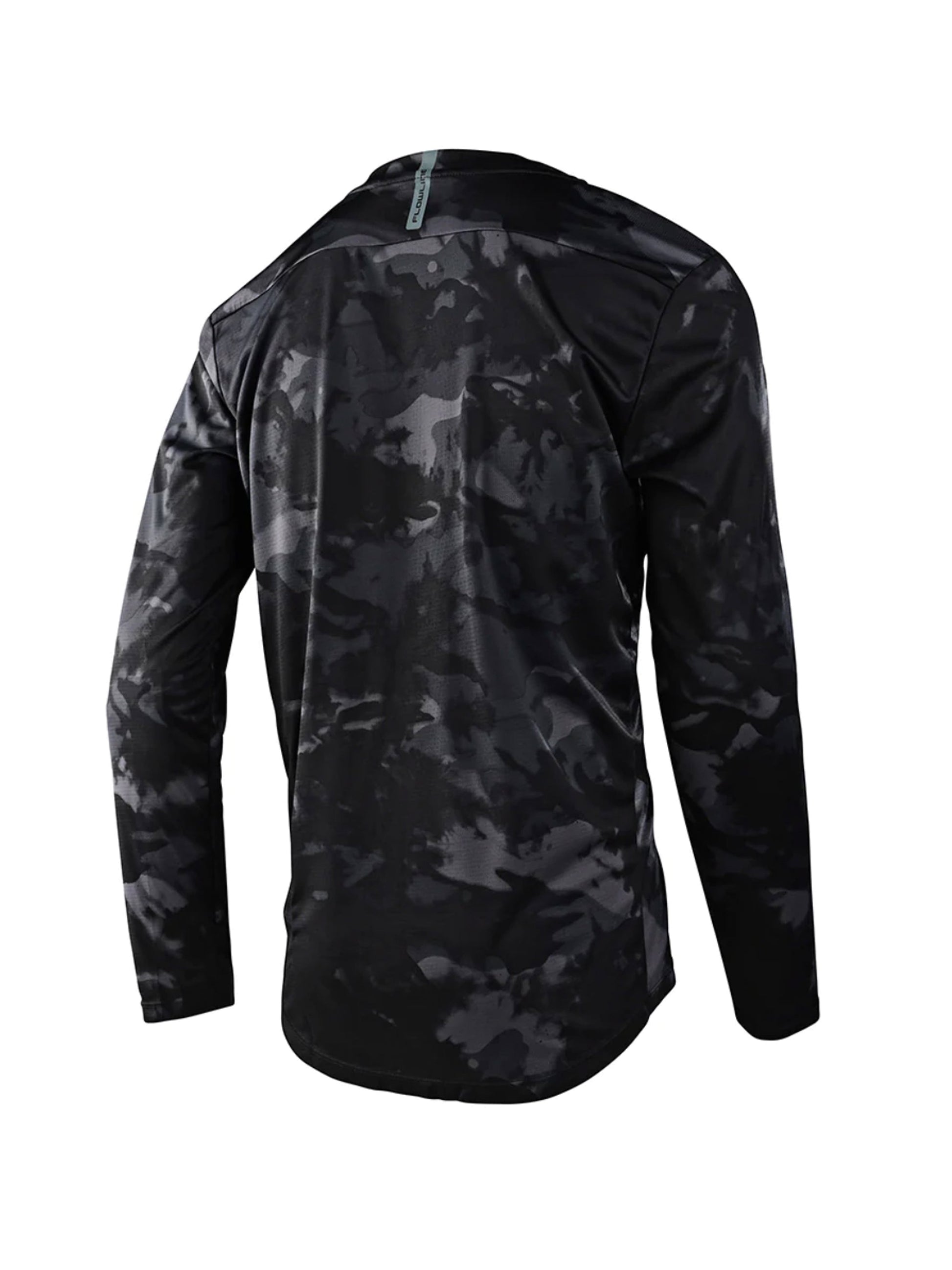 Troy Lee Designs Polera de bicicleta Flowline LS Covert Negra