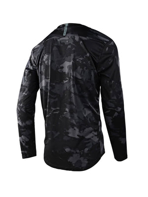 Troy Lee Designs Polera de bicicleta Flowline LS Covert Negra