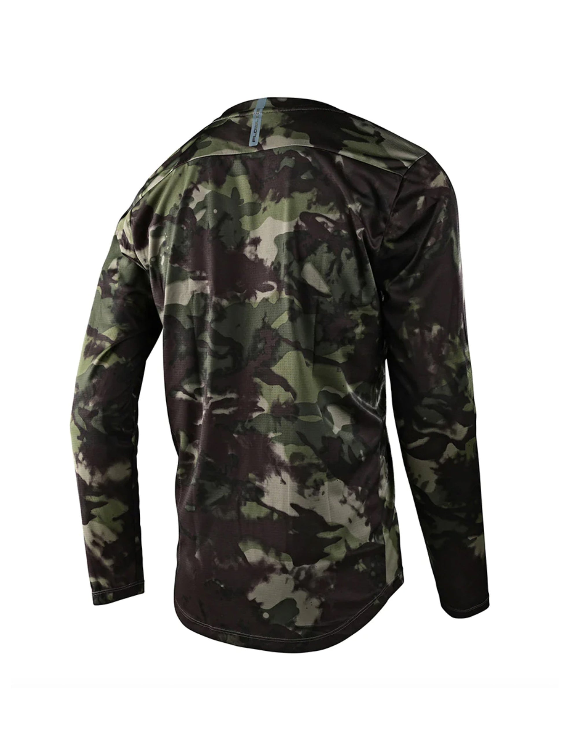 Troy Lee Designs Polera de bicicleta Flowline LS Covert Militar