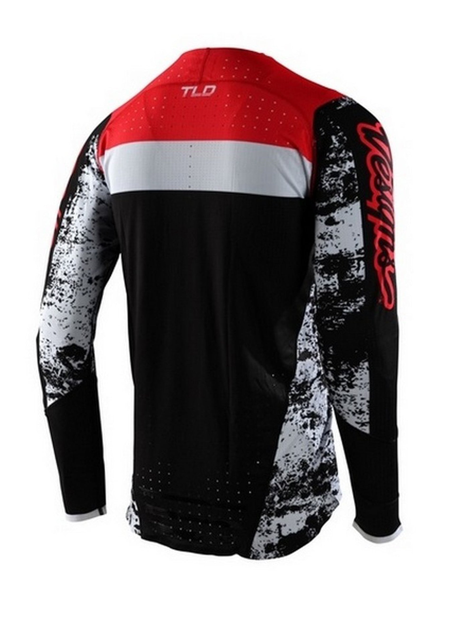 Troy Lee Designs Polera SE Ultra Grime Negro Rojo