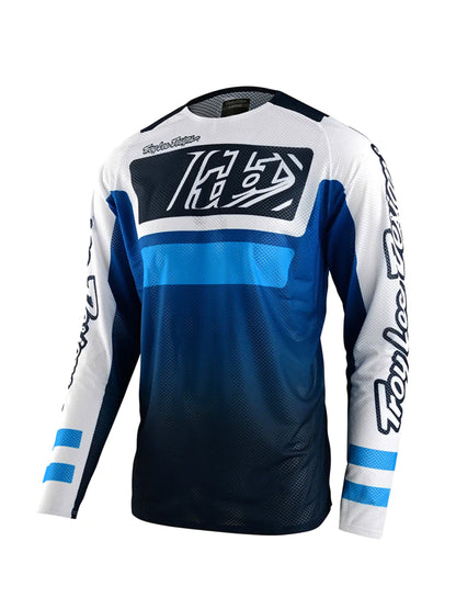 Troy Lee Designs Polera SE Pro Air Lanes Azul