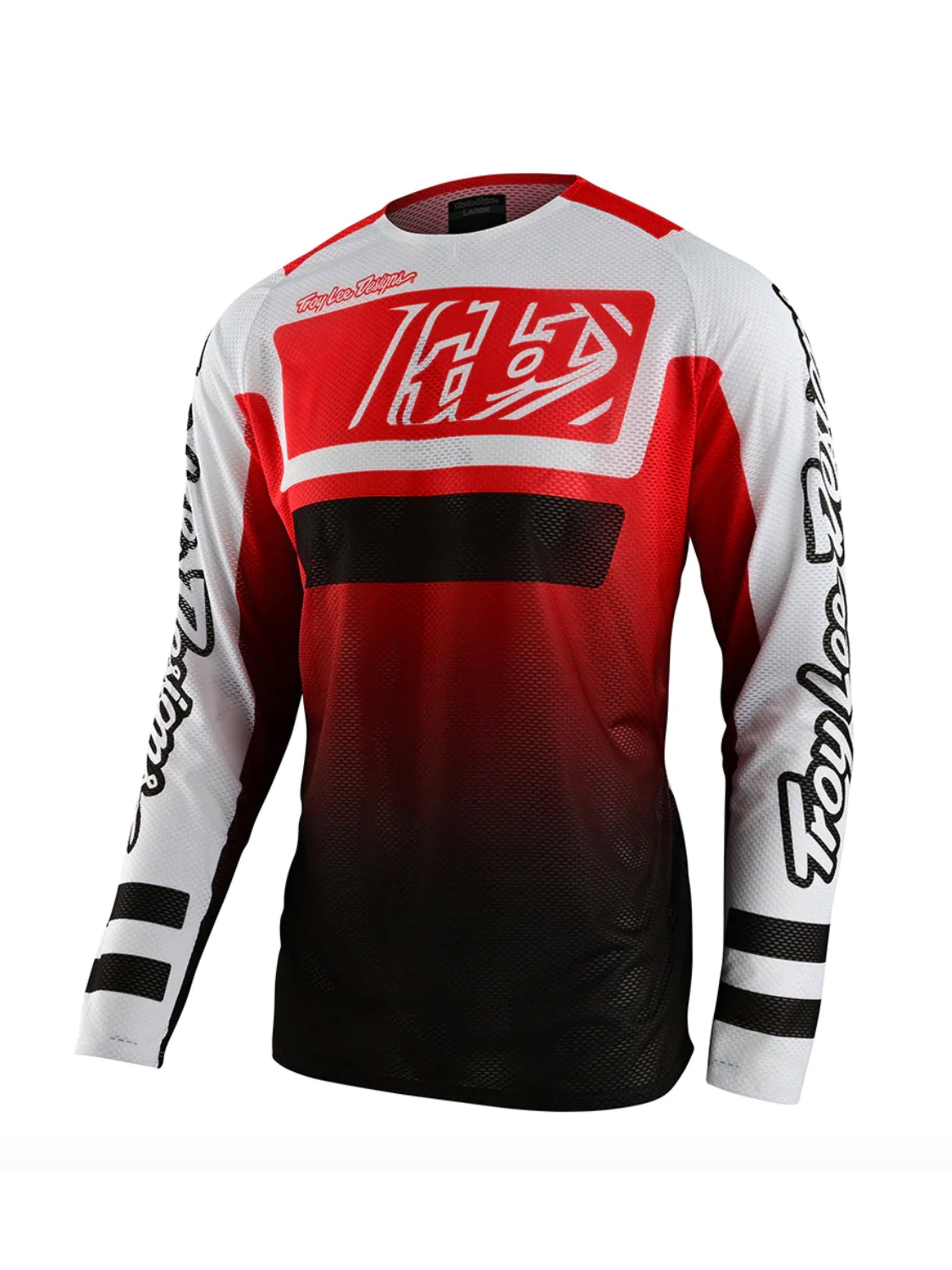 Troy Lee Designs Polera SE Pro Air Lanes Roja / Negro