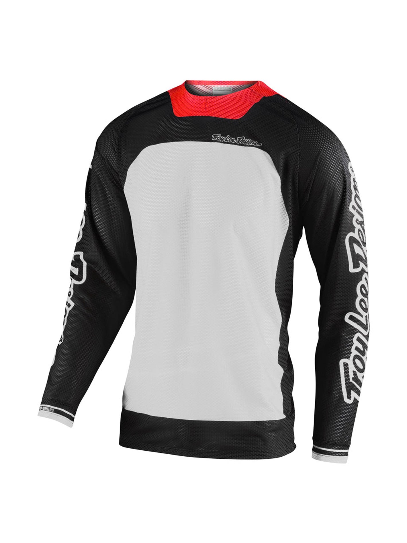 Troy Lee Designs Polera SE Pro Air Boldor Negra Blanca