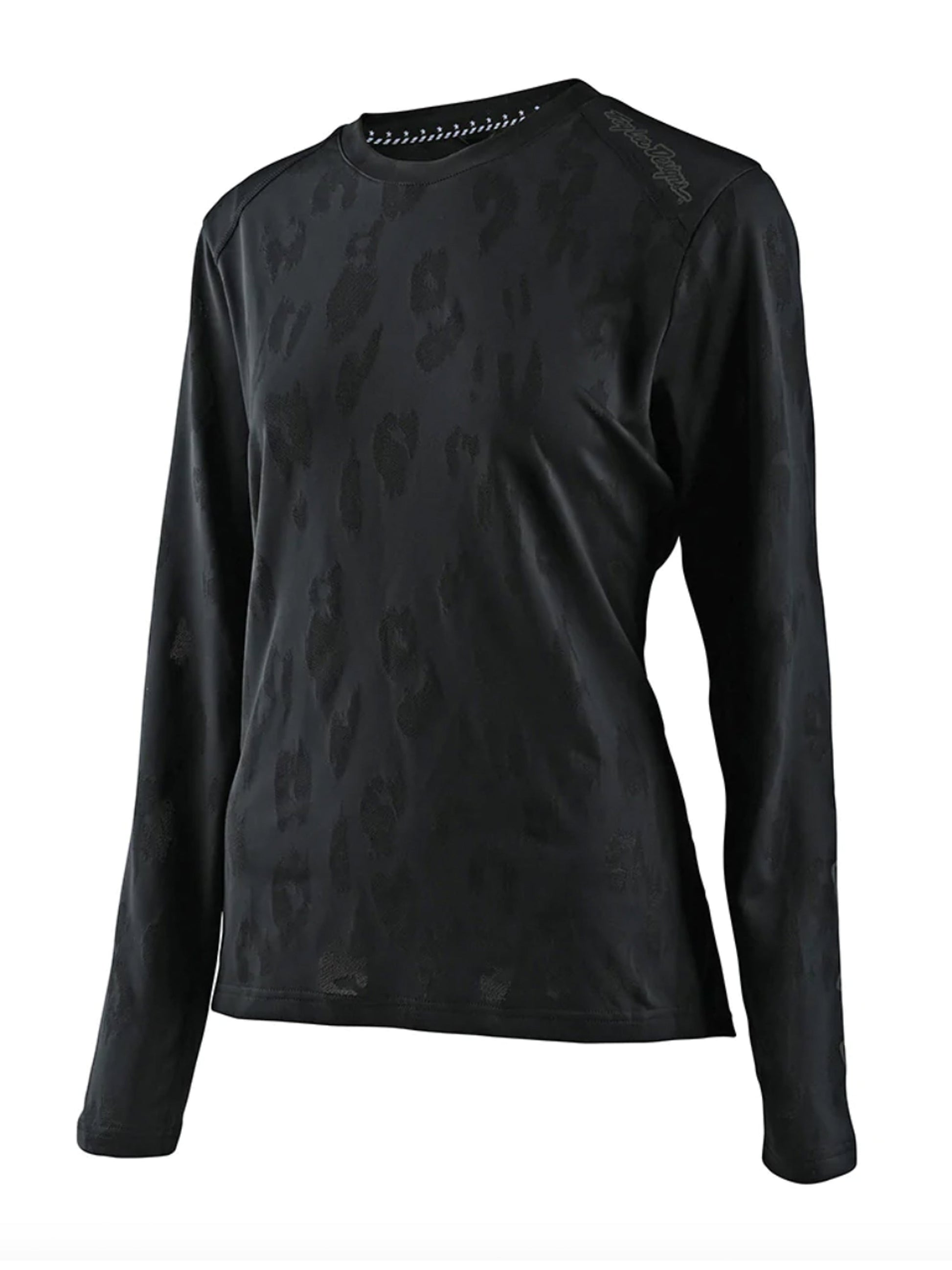 Troy Lee Designs Polera De Mujer Lilium LS Jacquard Negra