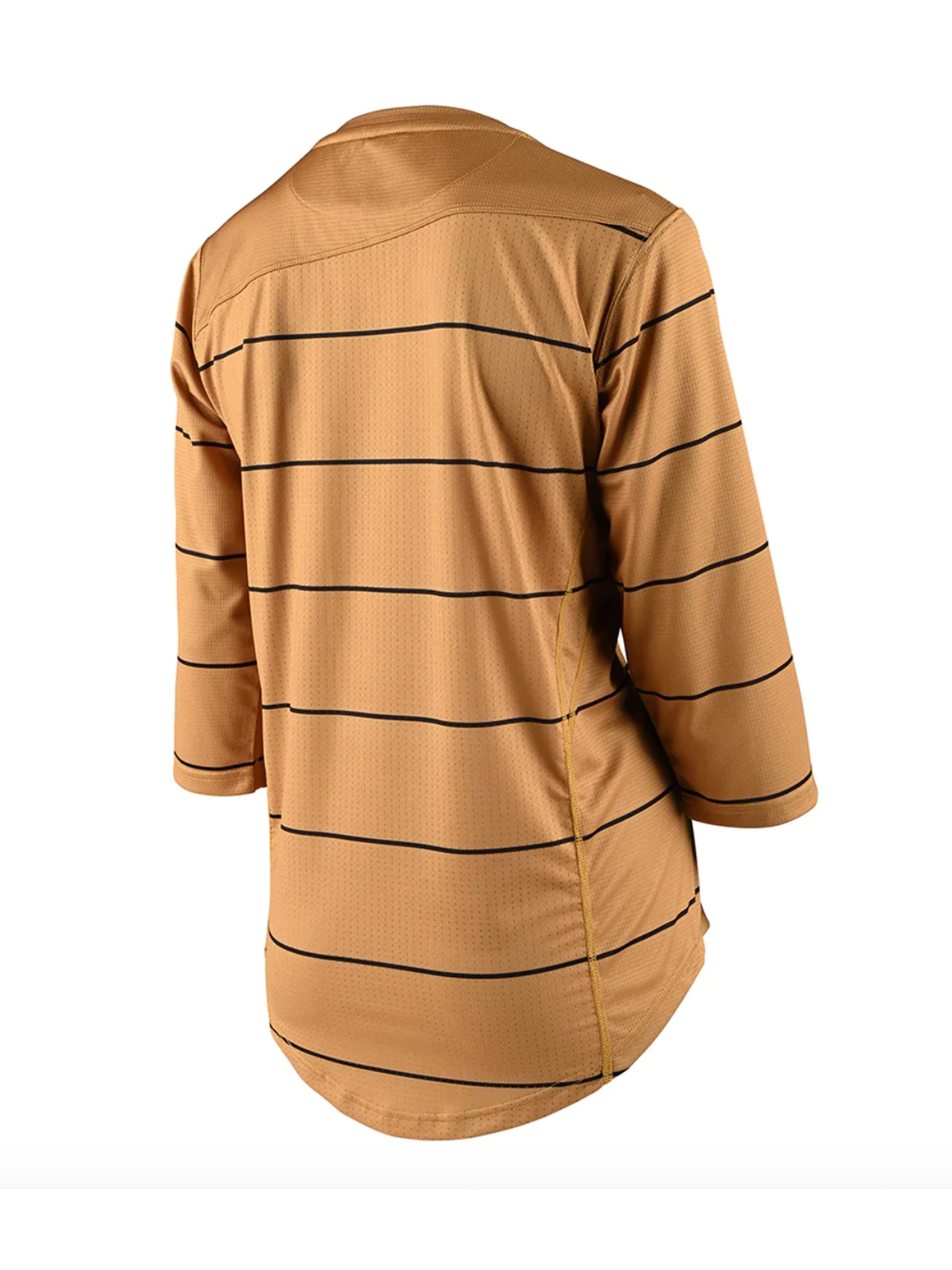 Troy Lee Designs Polera De Mujer Mischief Pinstripe Amarilla