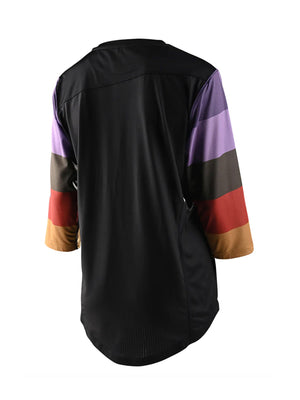 Troy Lee Designs Polera Mischief Para Mujer Rugby Negra