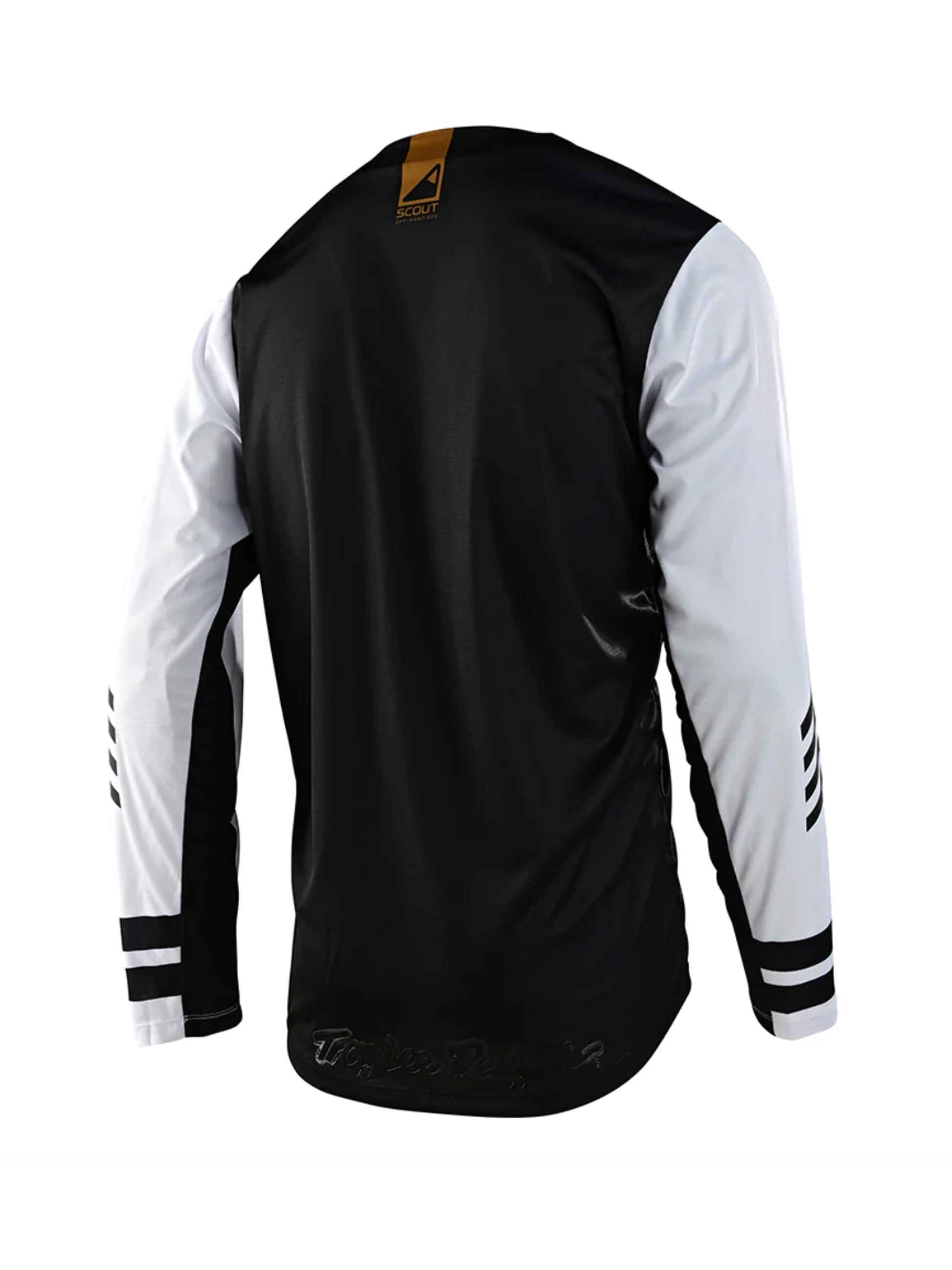 Troy Lee Designs Polera de Moto Scout Gp Ride On Negro / Blanco