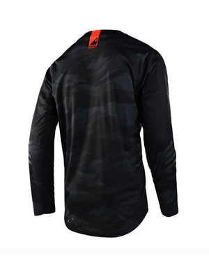 Troy Lee Designs Polera de Moto Scout Gp Recon Brushed Camo Negra