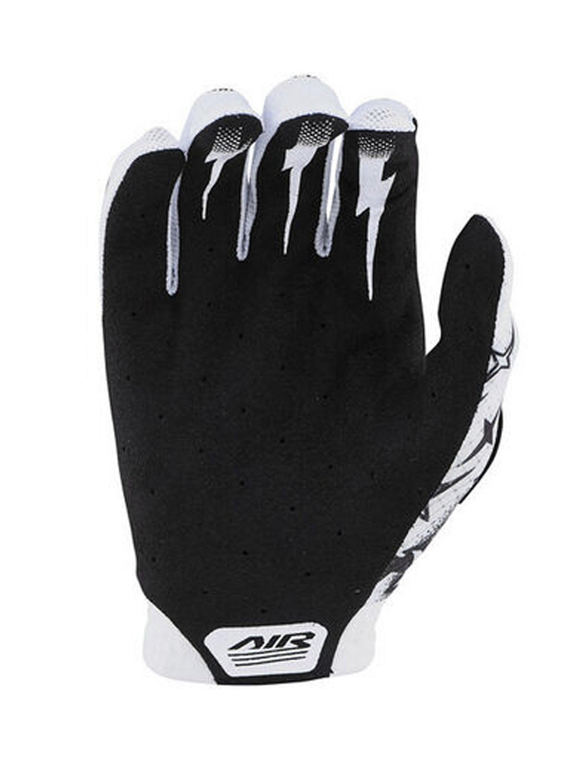 Troy Lee Designs guantes AIR skull demon blanco negro