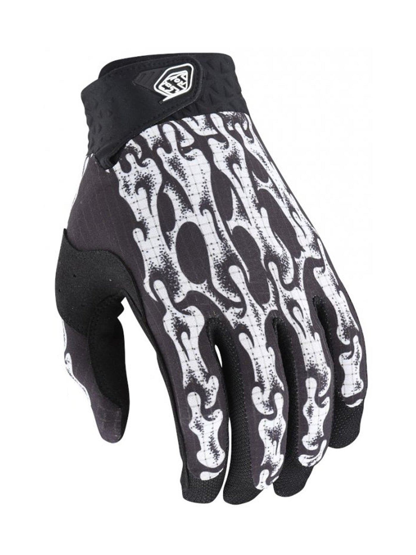 Troy Lee Designs guantes AIR smile hands negro blanco