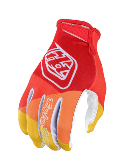 Troy Lee Designs Guantes Air Jet Rojo / Amarillo